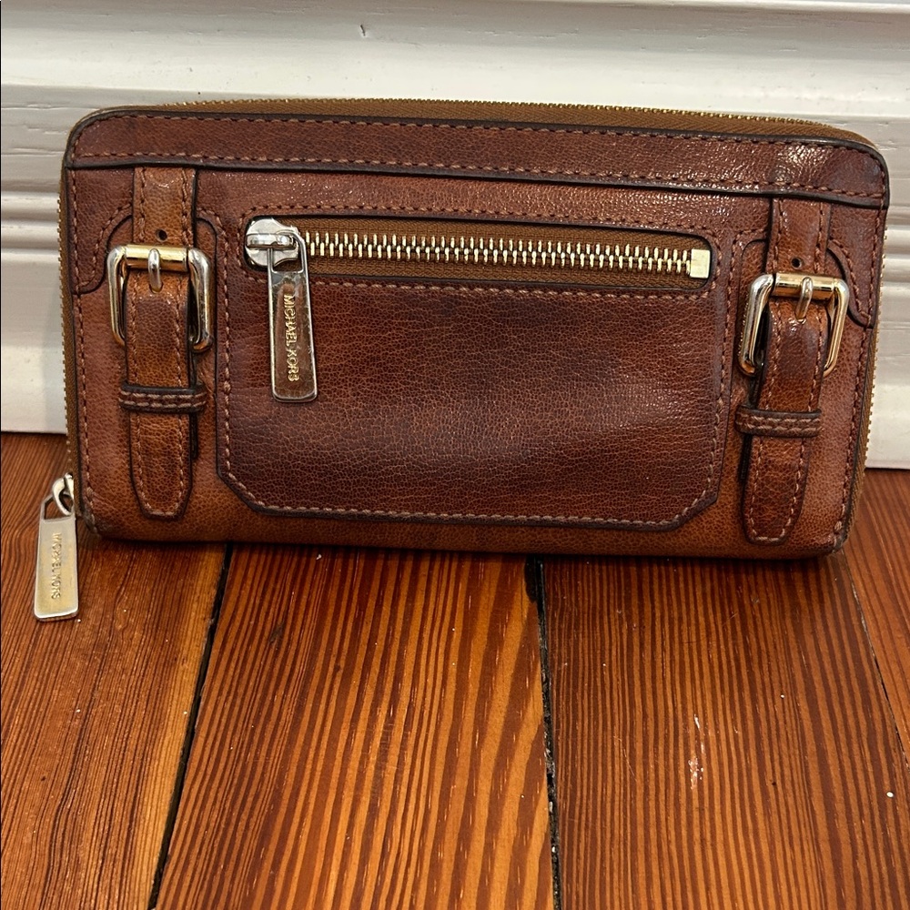 Michael Kors Brown Leather Wallet